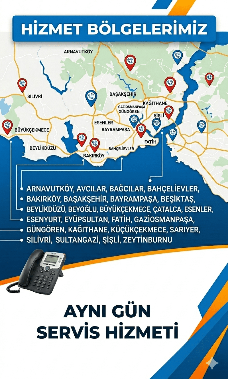 aynı gün servis hizmeti